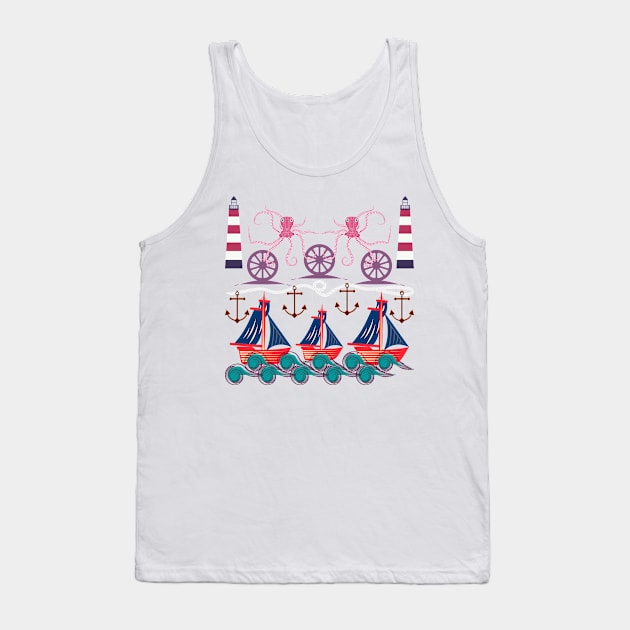 Sailor Tank Top by famenxt